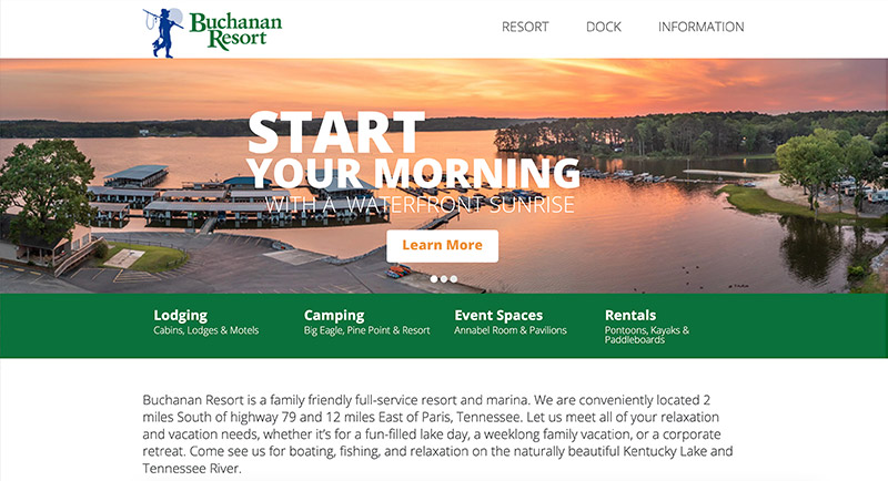 Buchanan Resort Website
